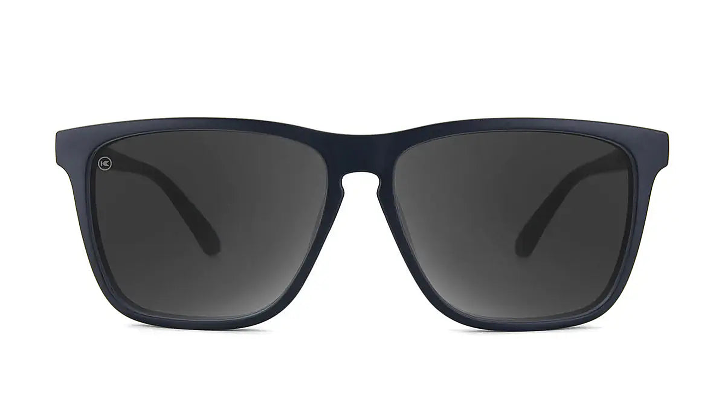 Black on Black Fast Lanes - Knockaround Sunglasses - alternate view