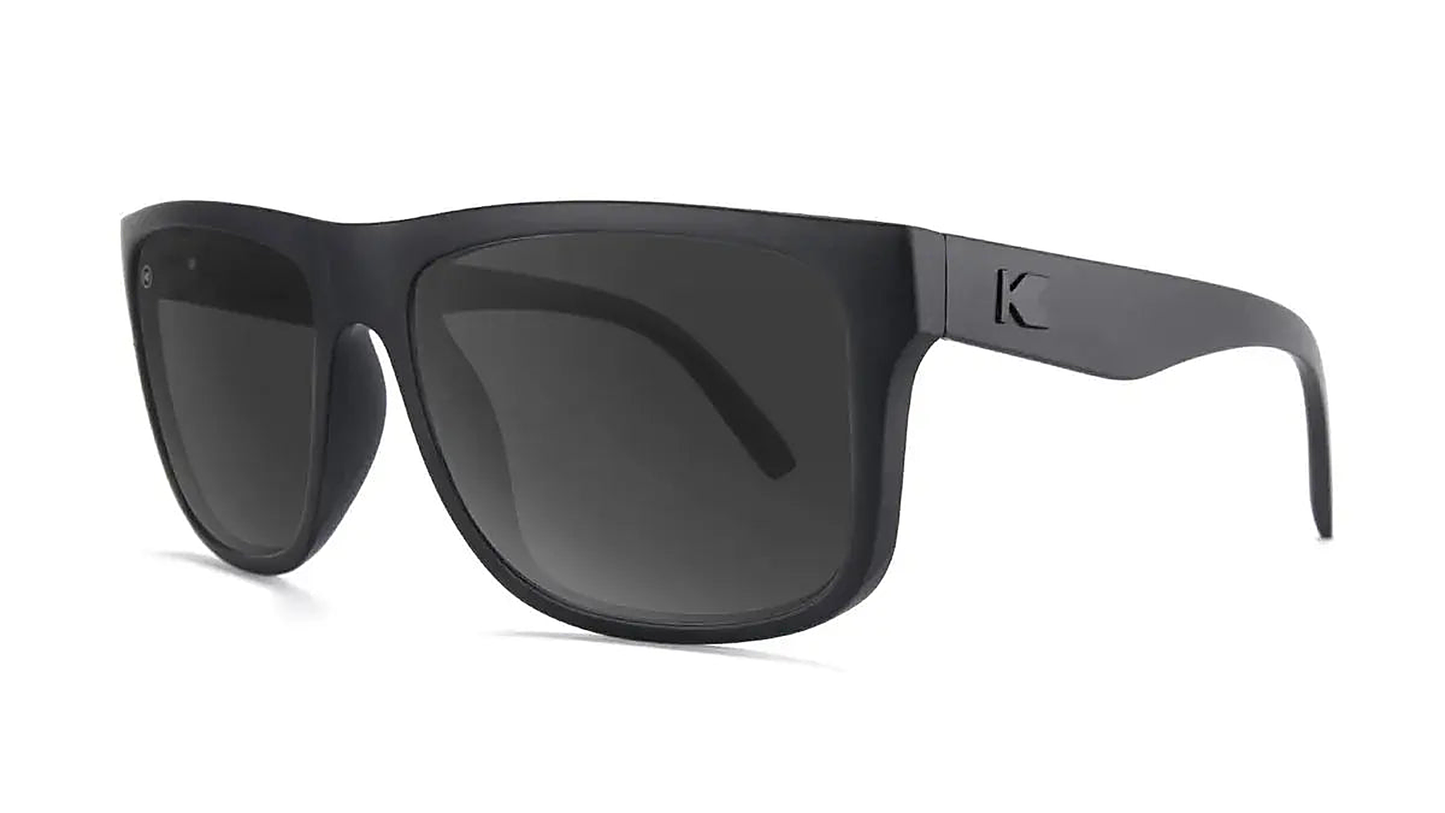 Black on Black Torrey Pines - Knockaround Sunglasses - back view