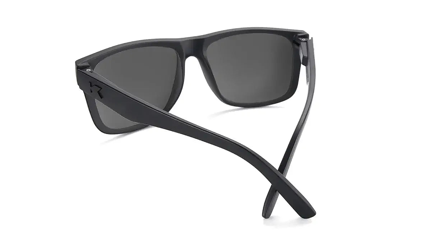 Black on Black Torrey Pines - Knockaround Sunglasses - side view