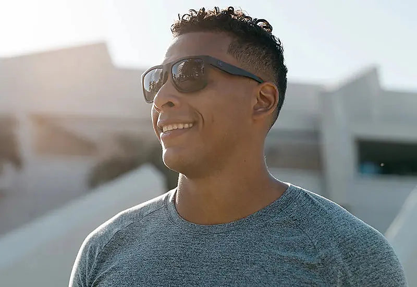 Black on Black Torrey Pines Sport - Knockaround Sunglasses - close-up detail