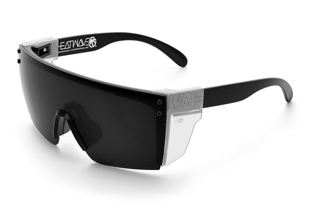 Heat Wave Visual Lazer Face Black Frame Anti Fog Black Lens sunglasses view 7