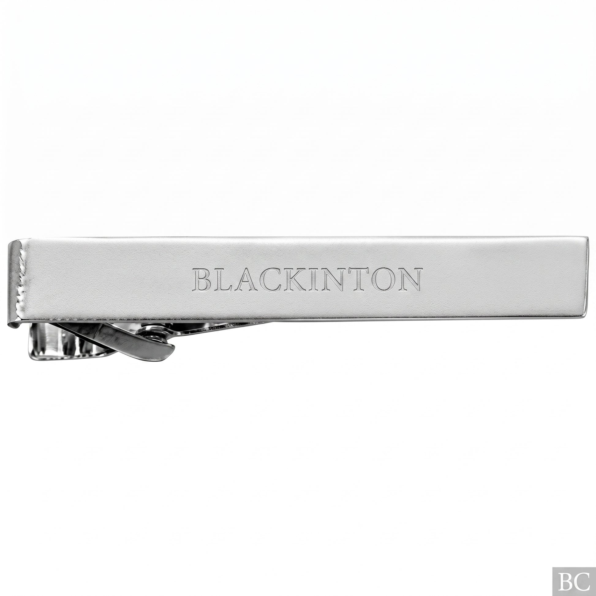 Metallic object on a white background