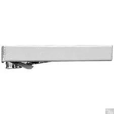 Metallic object on a white background