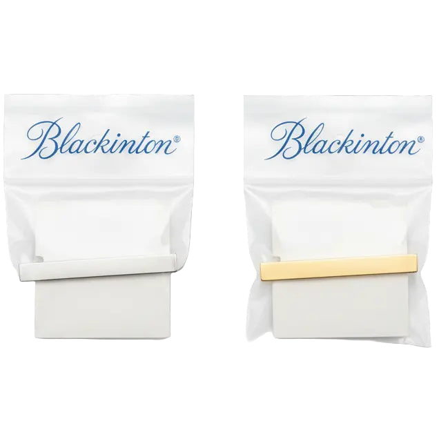 Gold and Silver Tie Bars in Packaging