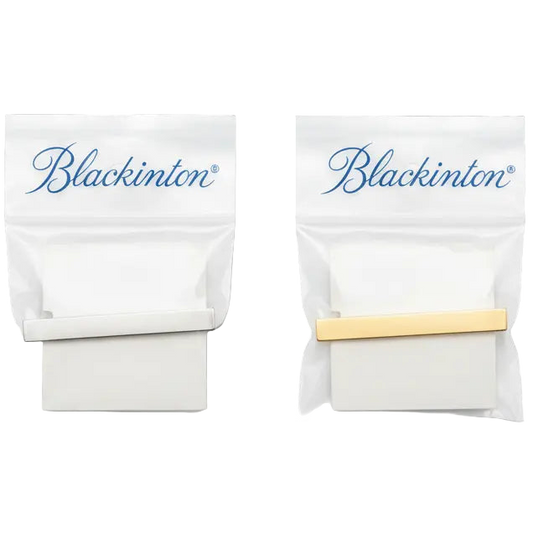 Gold and Silver Tie Bars in Packaging