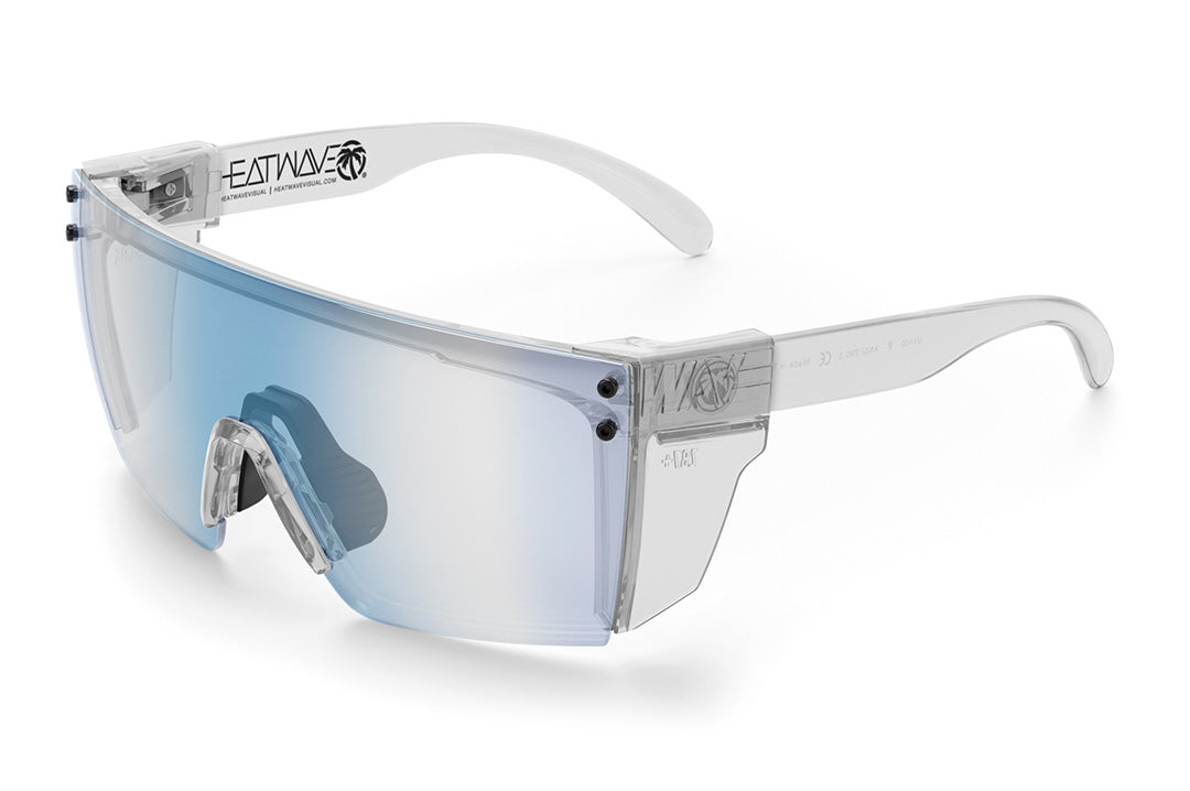 Heat Wave Visual Lazer Face Glasses CLEAR BLUE LIGHT BLOCKING LENS sunglasses view 3