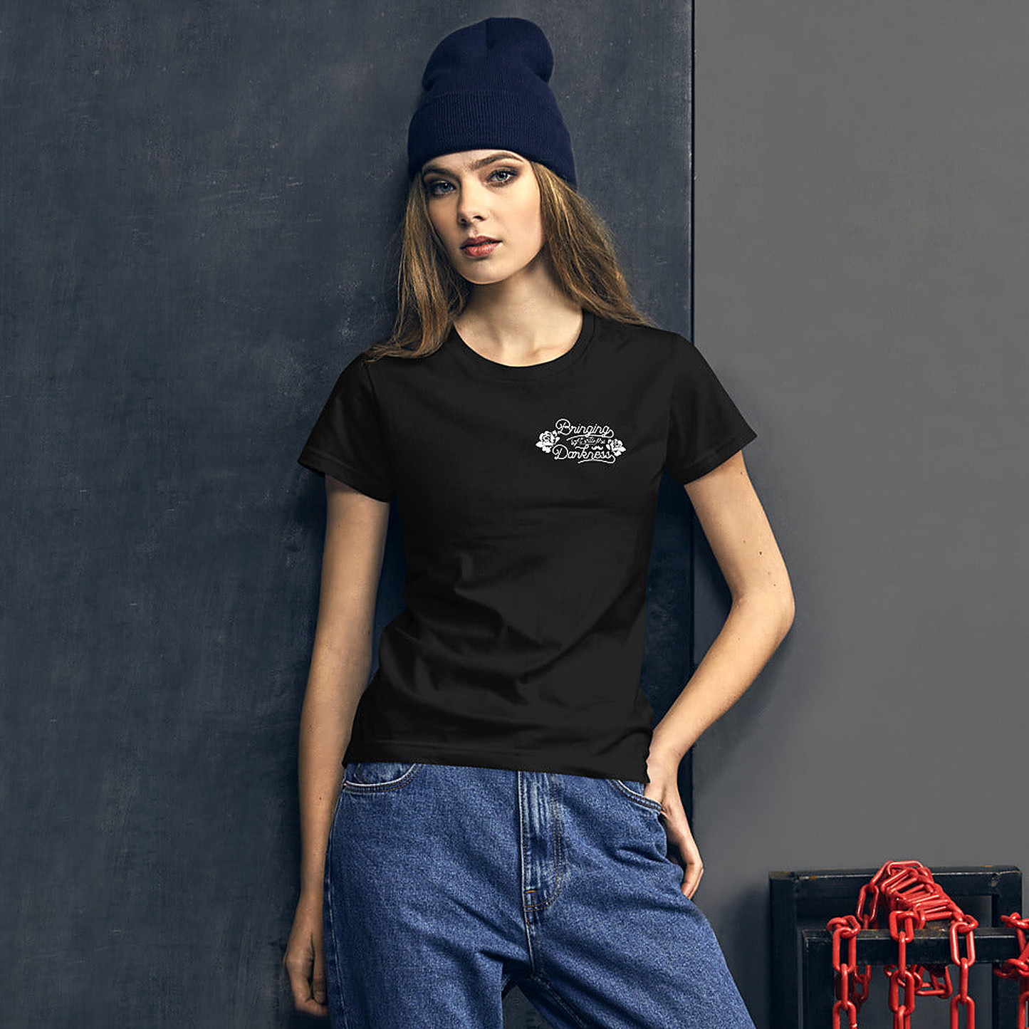 Stache Salt Bringing Light into the Darkness Ladies Salty Jane t-shirt (3)