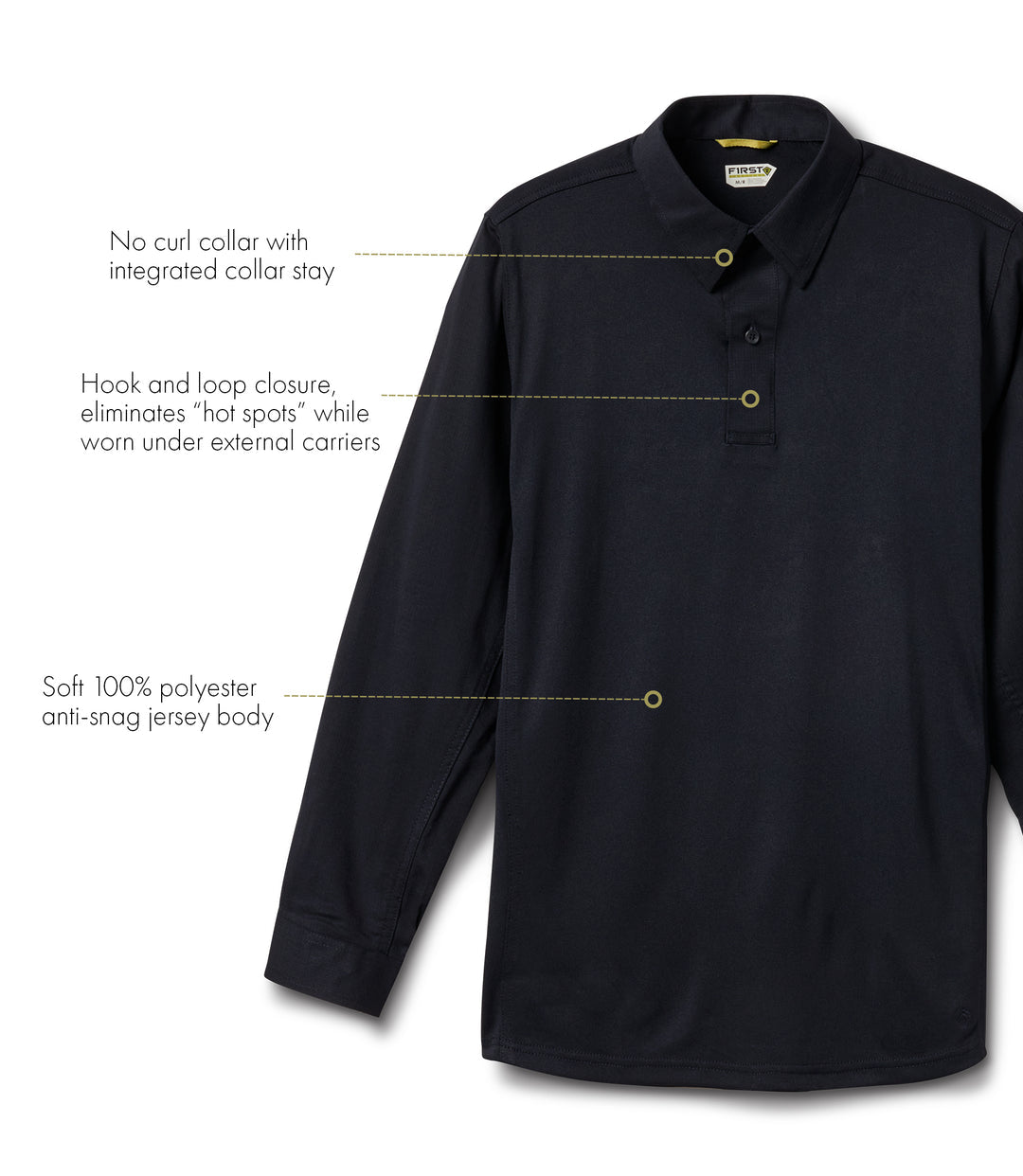 First Tactical Mens V2 Pro Perf Long Sleeve - Midnight Navy