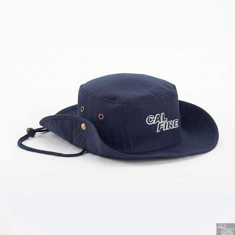 CAL FIRE Aussie Style Boonie Hat-White Text