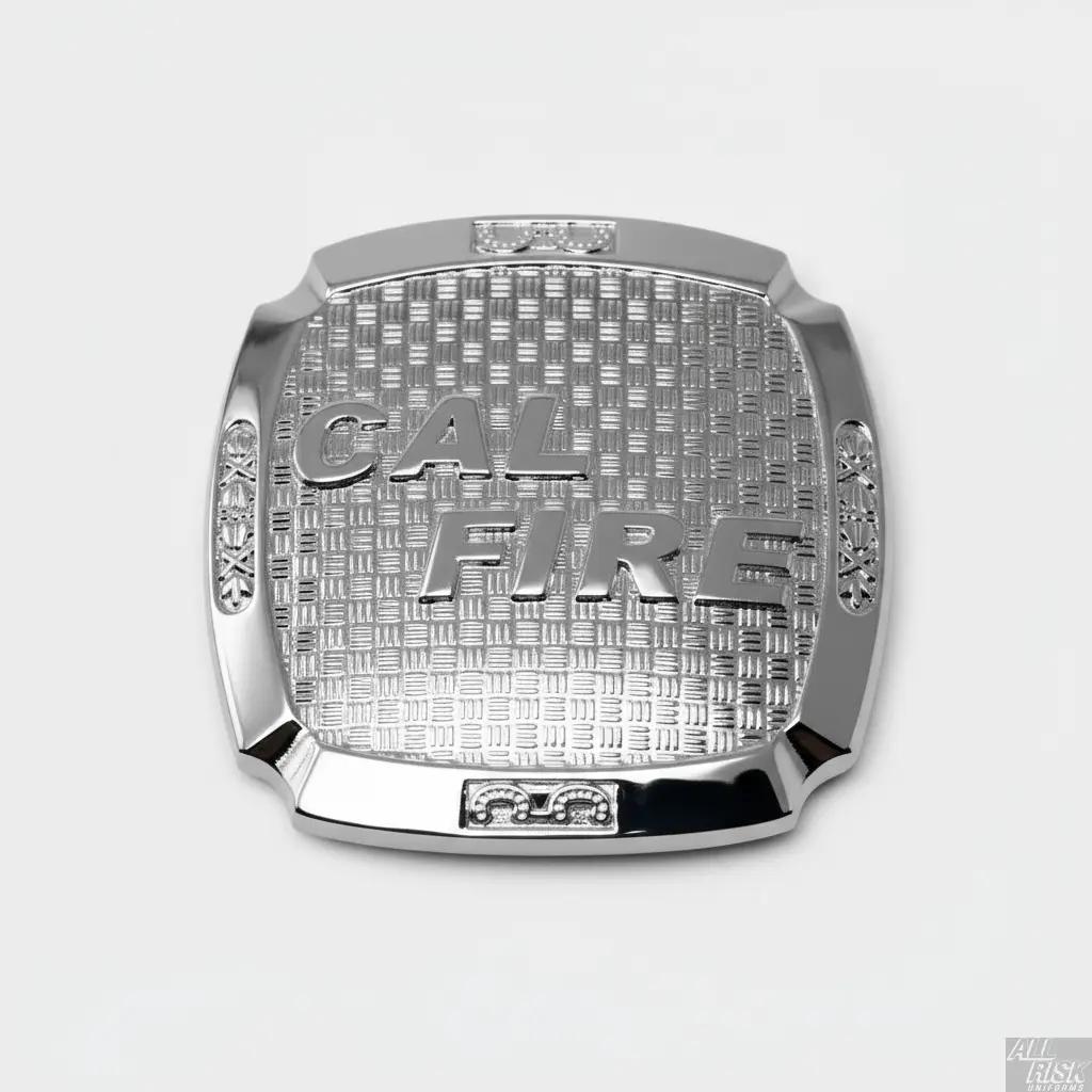 CAL FIRE Belt Buckle - Silver
