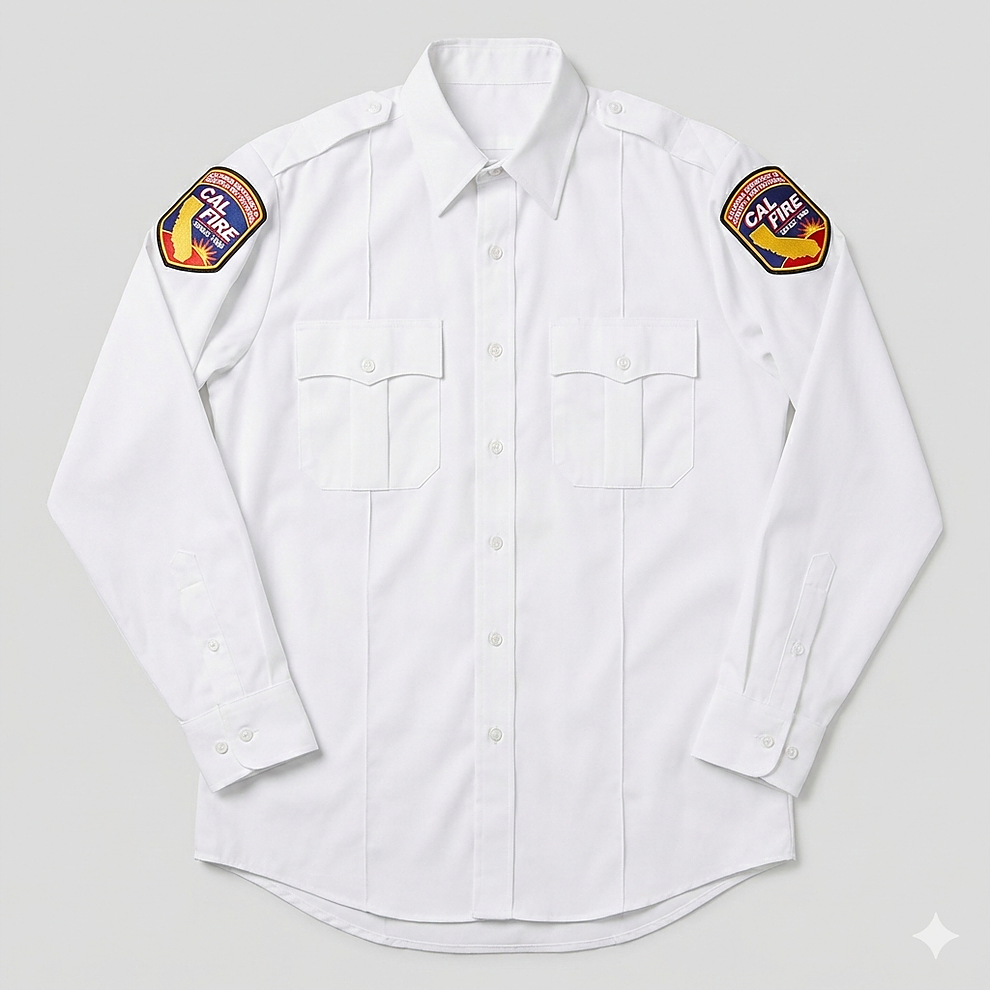 CAL FIRE Class A Long Sleeve Shirt | Policy 1500  ALL RISK Uniforms