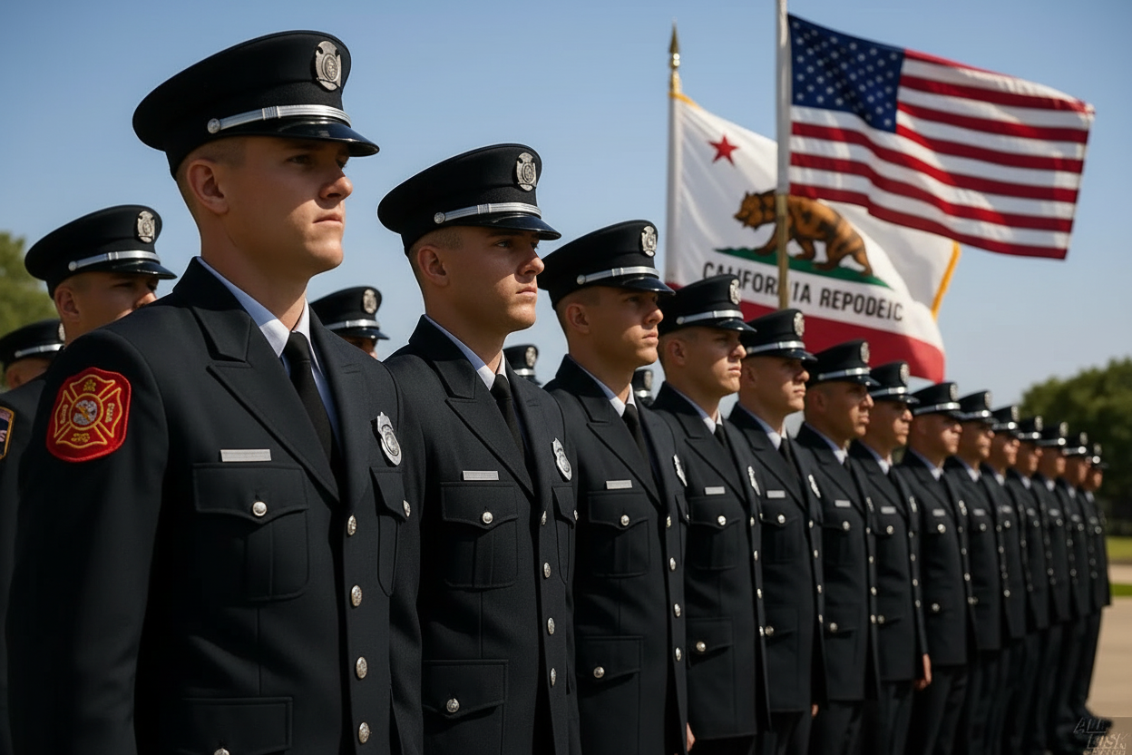 Graduates at Attention - Silver