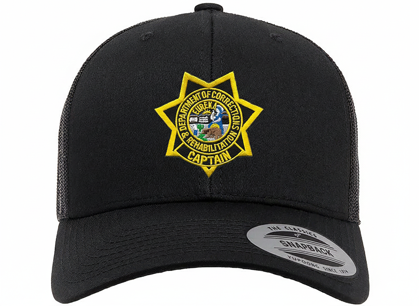 CDCR 6 Panel Captains Hat