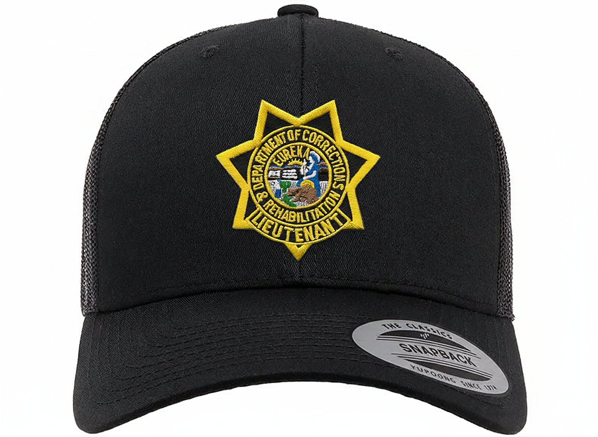 CDCR 6 Panel Lieutenants Hat