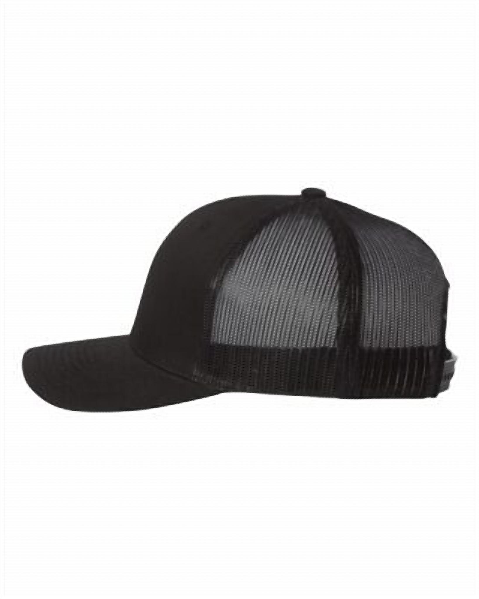 CDCR 6 Panel Officers Hat - Stealth Edition - back view