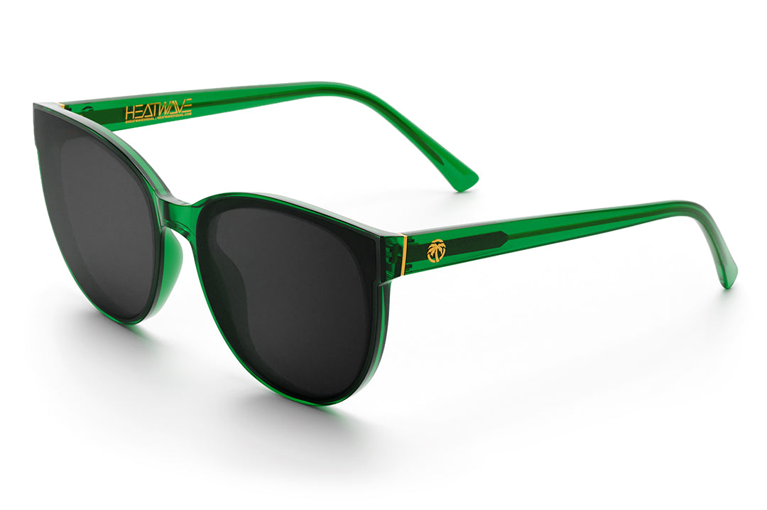 Heat Wave Visual Carat Cycad Green sunglasses view 1