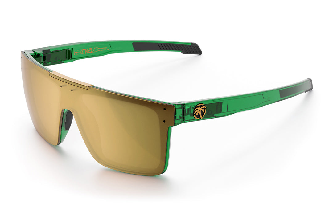 Heat Wave Visual Performance Quatro Cycad Green sunglasses view 2