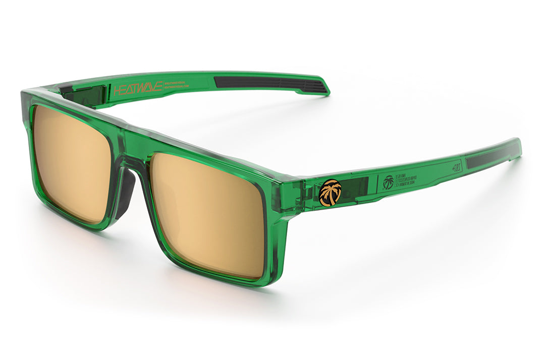 Heat Wave Visual Performance Rayth Cycad Green sunglasses view 2