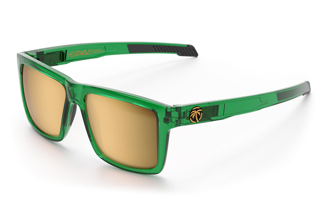 Heat Wave Visual Performance Vise Cycad Green sunglasses view 2