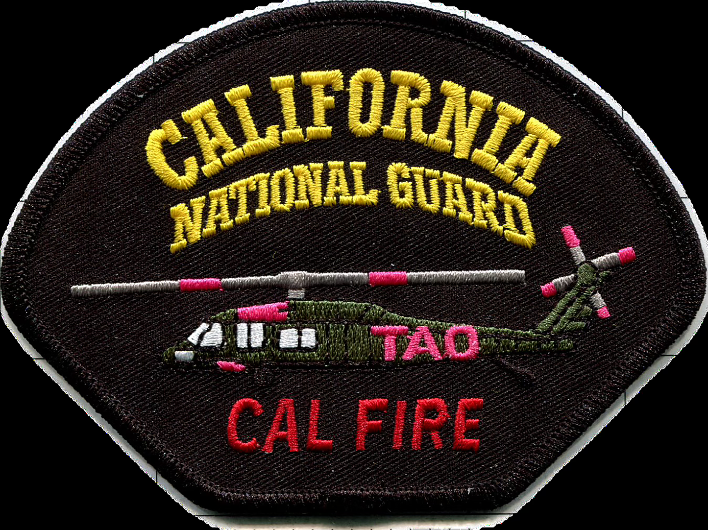 California Air National Guard Patch - alternate view