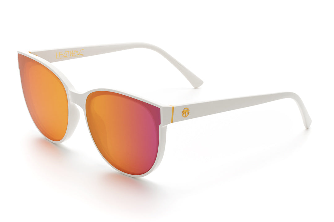 Heat Wave Visual Carat White sunglasses view 2