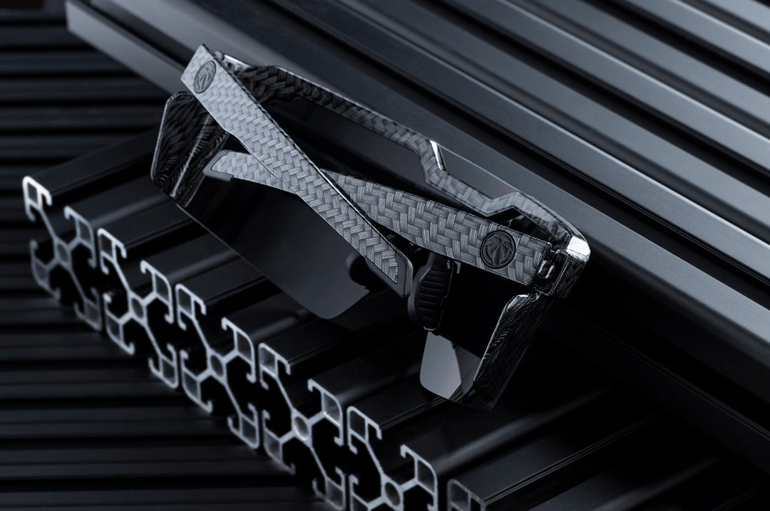 Heat Wave Visual Future Tech Carbon Fiber sunglasses view 3
