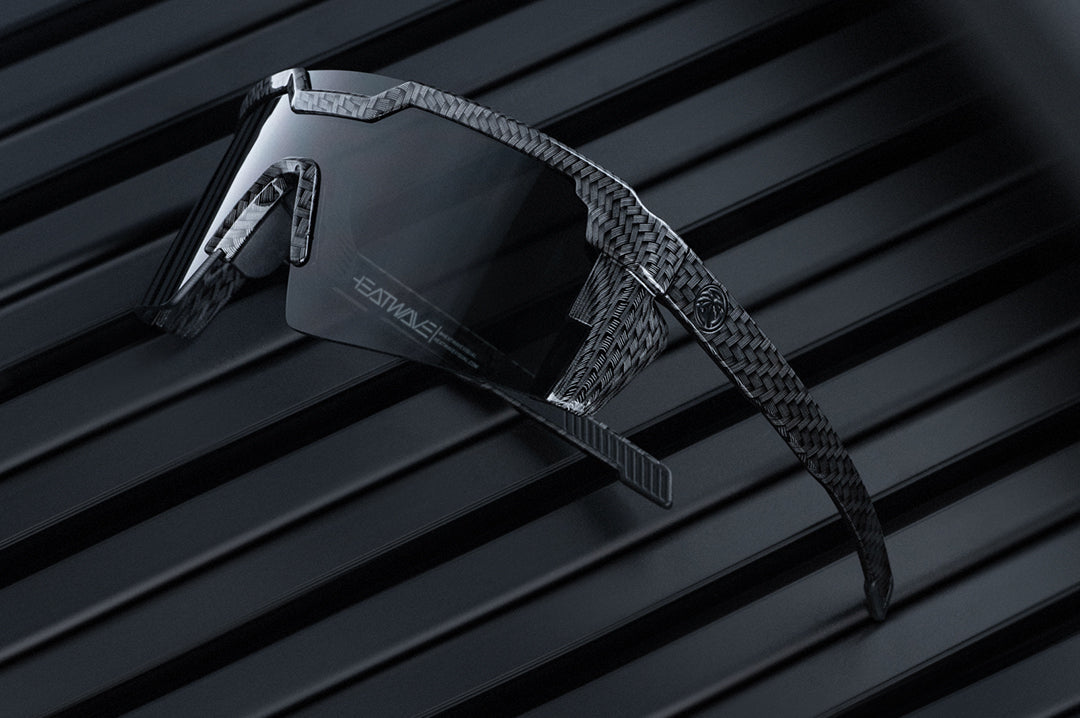 Heat Wave Visual Future Tech Carbon Fiber sunglasses view 5
