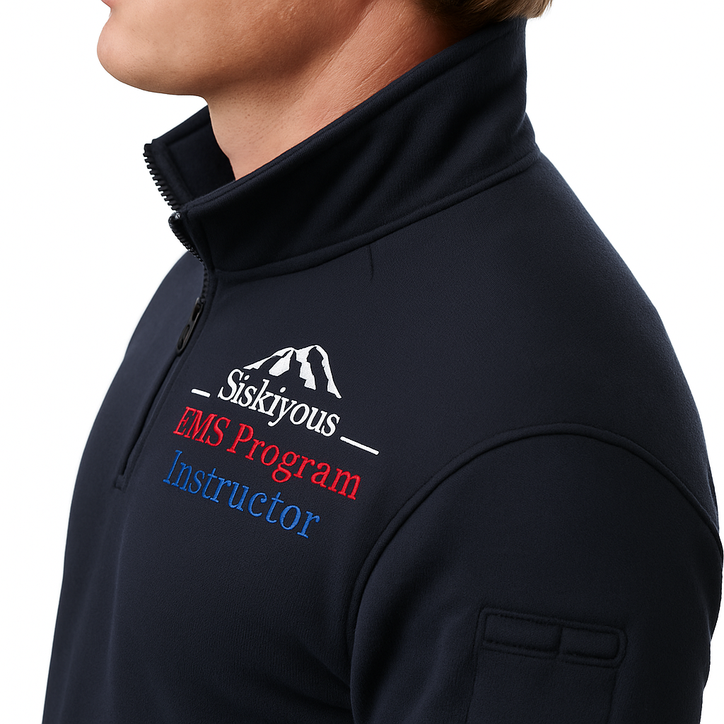 COS 5.11 Tactical 1/4 Zip Job Shirt 2.0 - Midnight Navy - back view