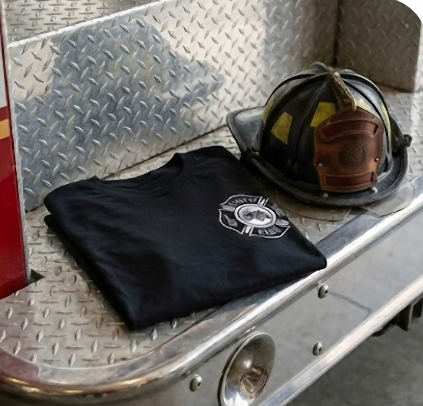 Chico Fire First Tactical Premium Cotton Long Sleeve Shirt - detail view