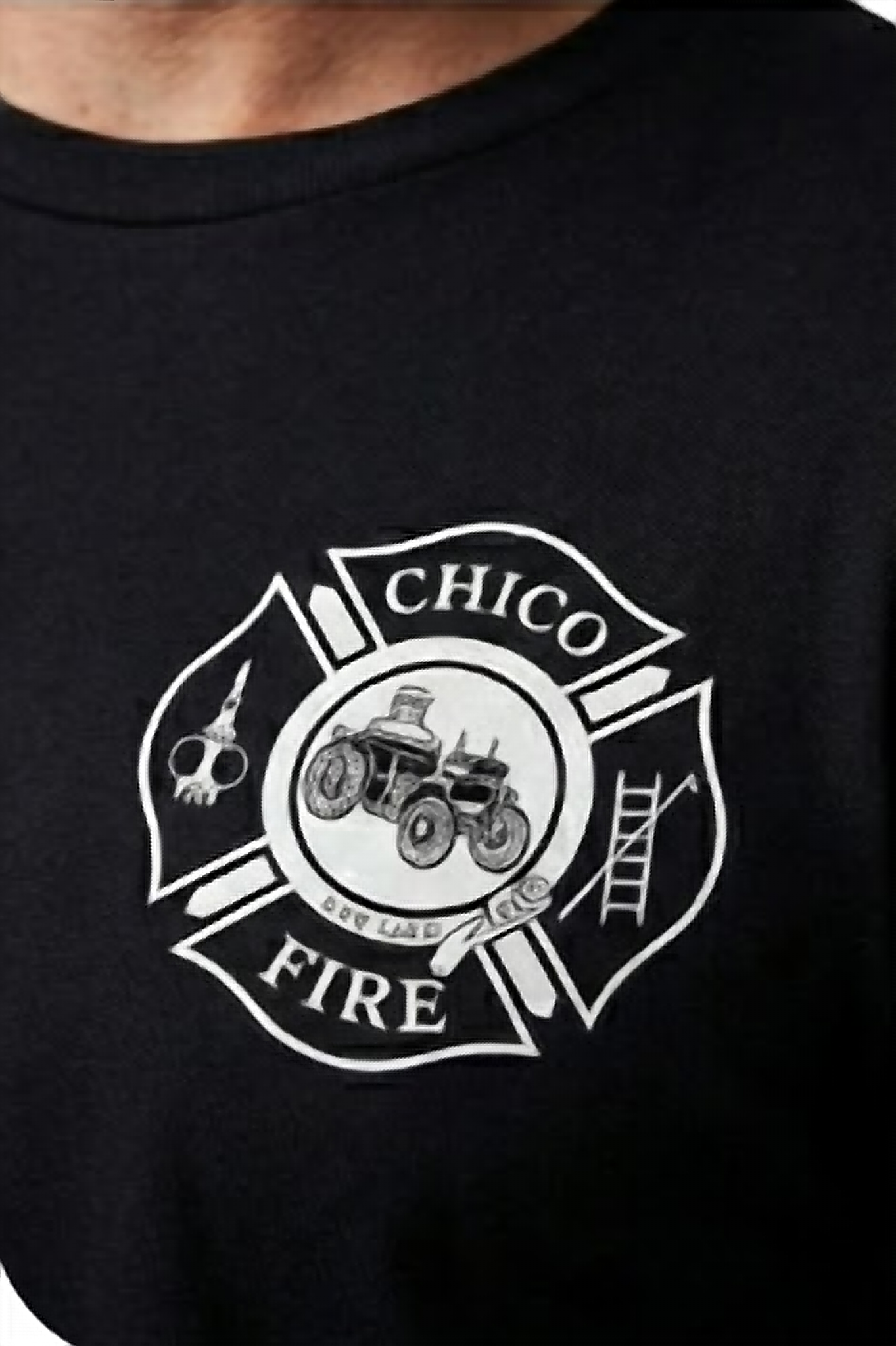 Chico Fire First Tactical Premium Cotton Short Sleeve Shirt - side view