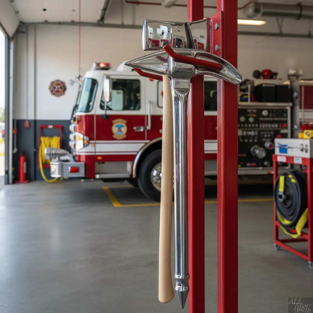 Chrome Flathead Axe with Halligan Tools