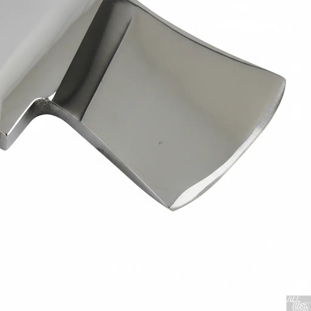 Chrome Flathead Axe Detail