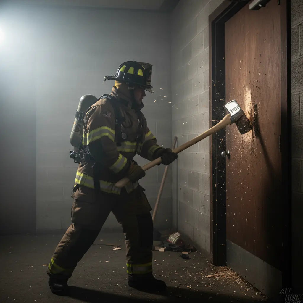 Chrome Flathead Axe in Action