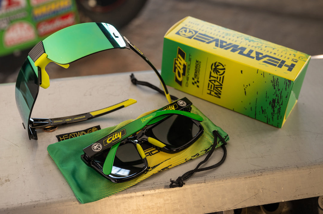 Heat Wave Visual Vector City Chevrolet X Hendrick Motorsports sunglasses view 5