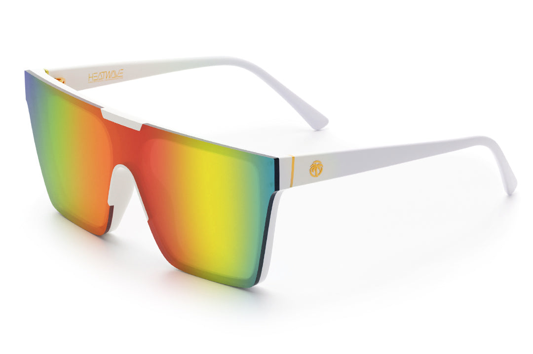 Heat Wave Visual Clarity White sunglasses view 1