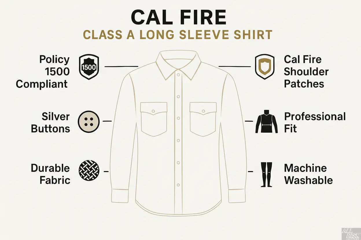 Long Sleeve White Shirt Features