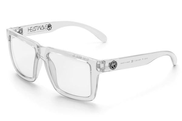 XL VISE Z87 Sunglasses Vapor Clear Frame: Tuff-Tec Clear Lens