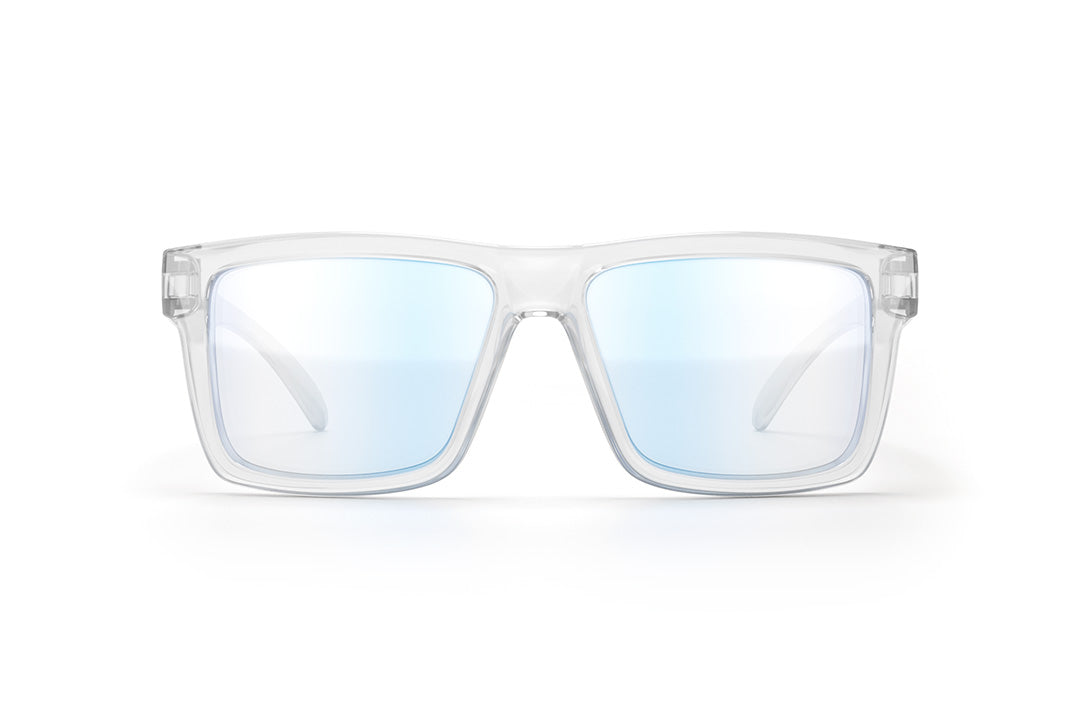 Heat Wave Visual VISE Vapor Clear Frame Blue Light Blocking Lens sunglasses view 2