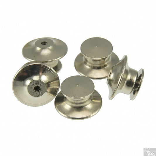 Clutch Backs - brass insignia
