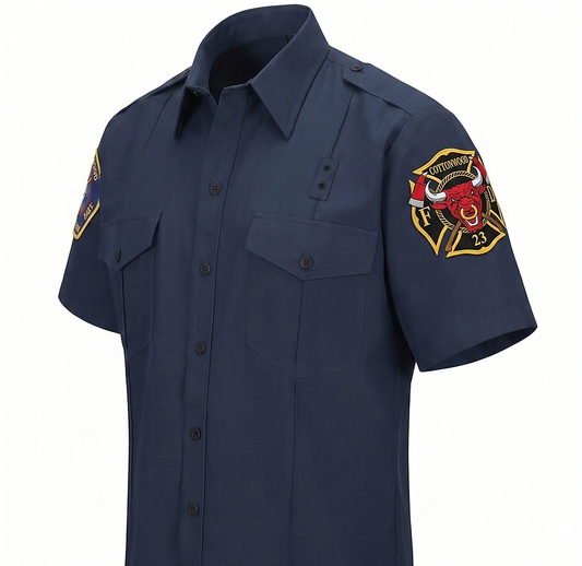ALL RISK Uniforms AI-generated graphic