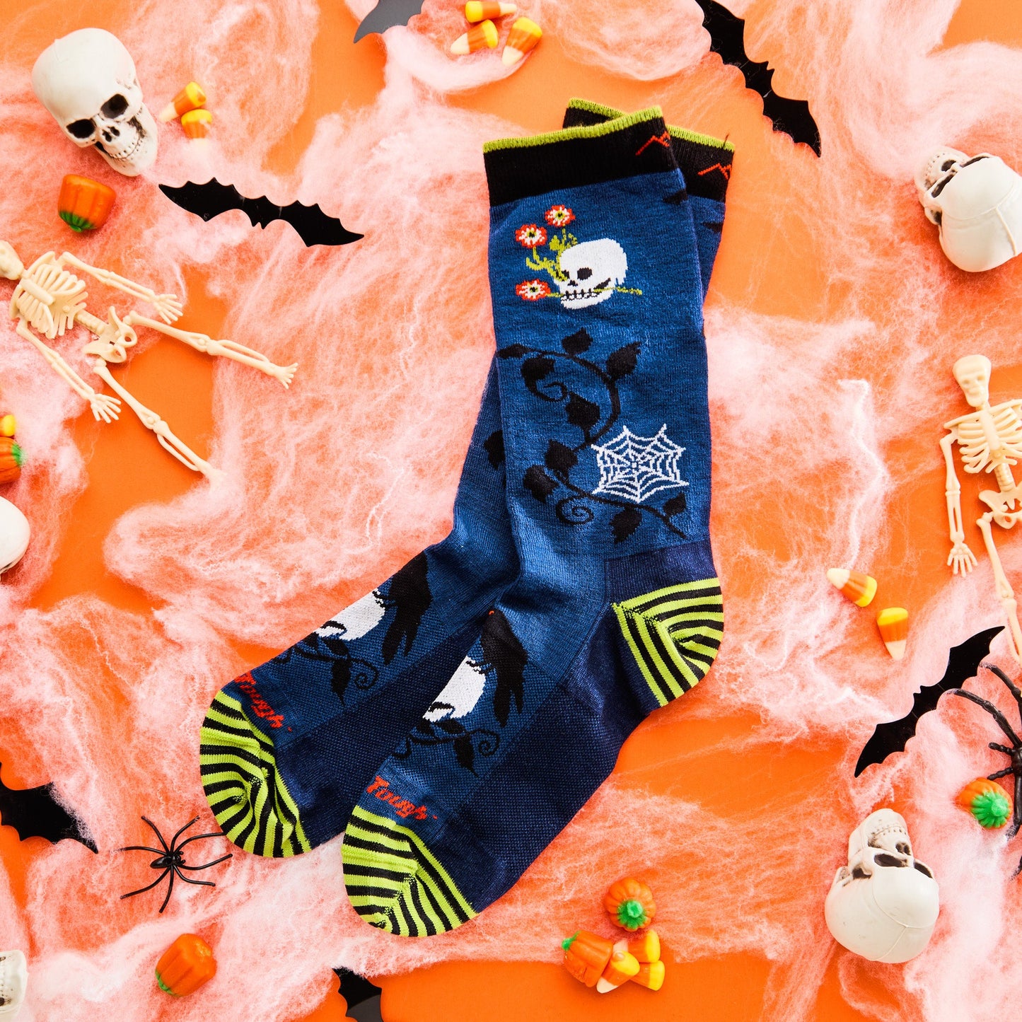 Unisex Spooky Hollow Crew Lightweight Lifestyle Socks