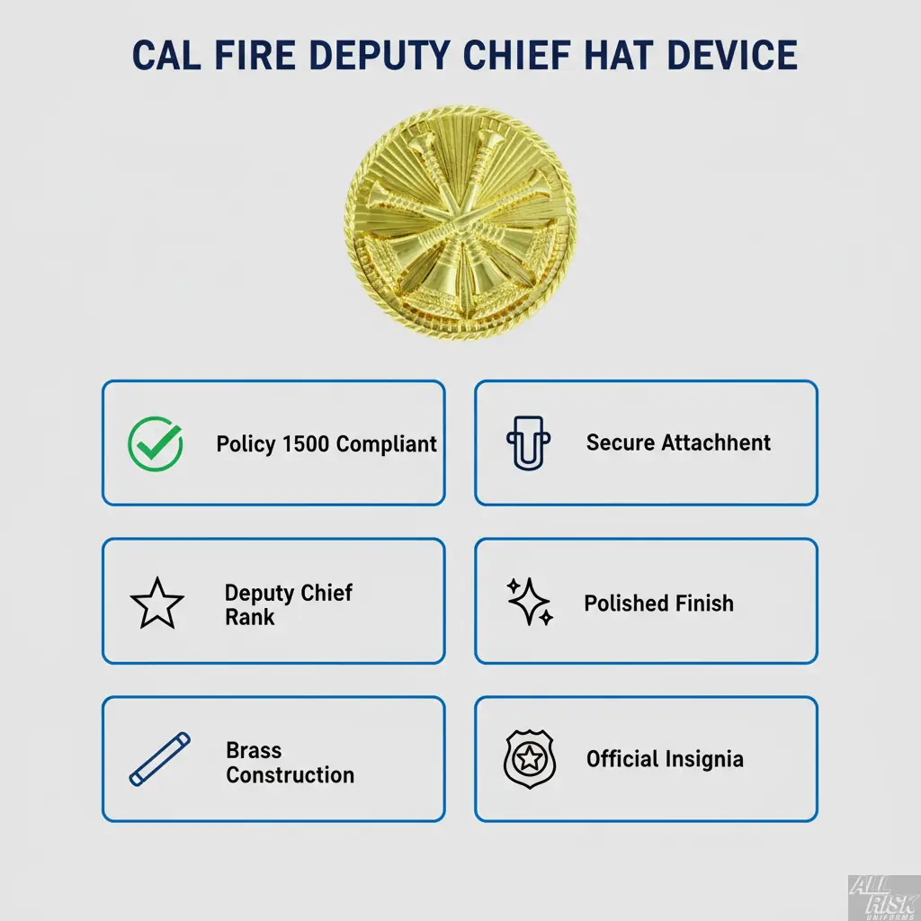 Deputy Chief Hat Device Features - Different Design