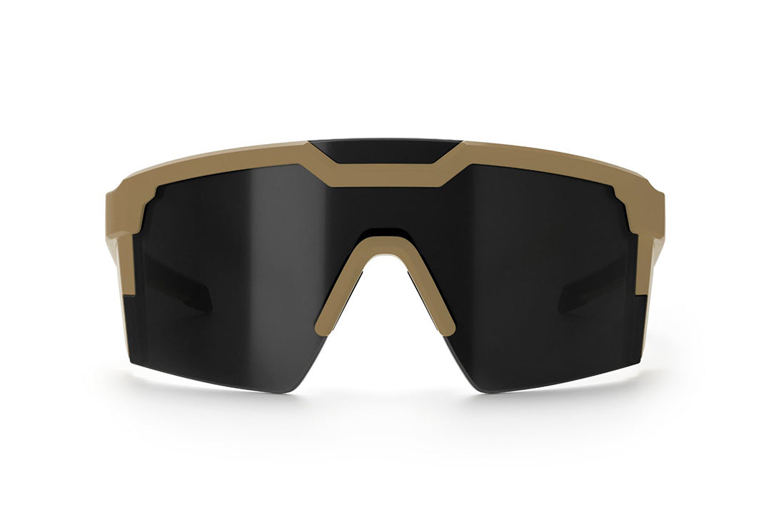 Heat Wave Visual Future Tech Desert Tan Frame sunglasses view 2