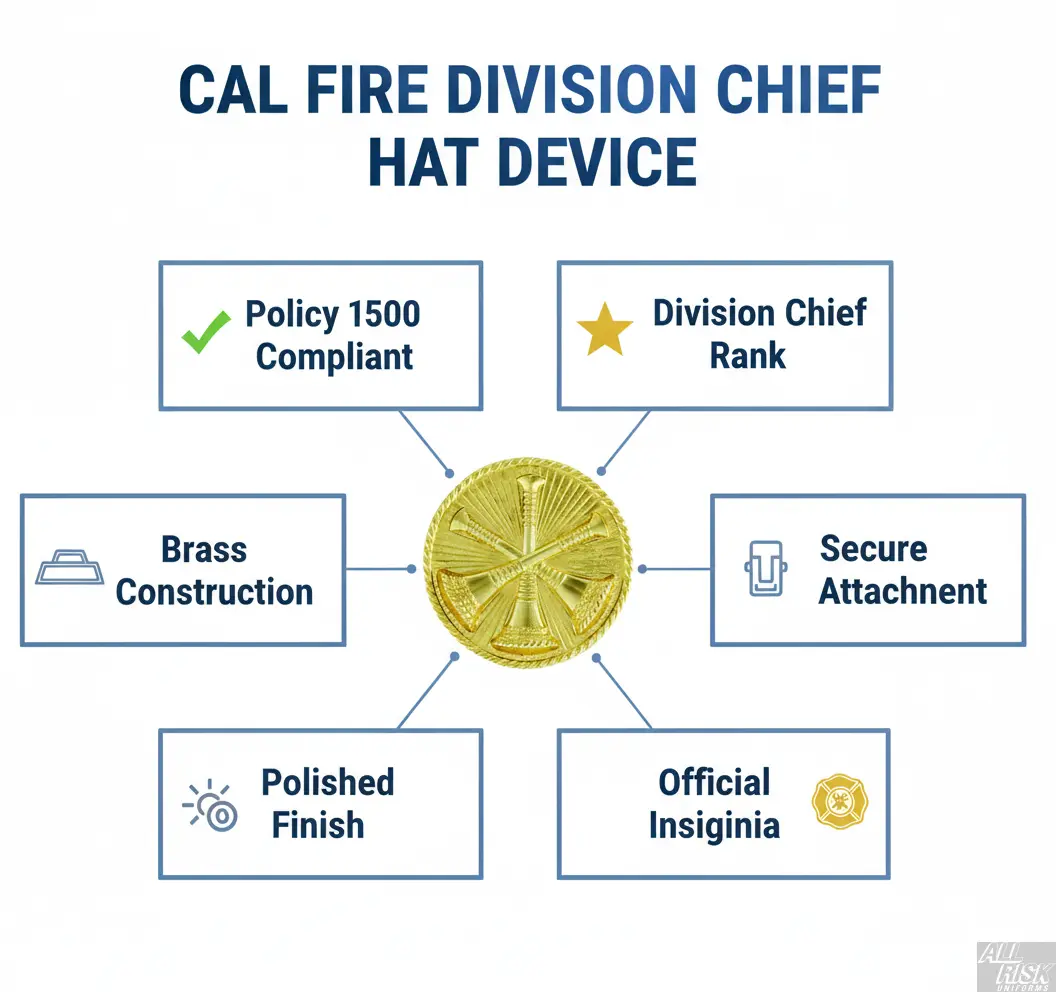 Division Chief Hat Device Features - Modern Design