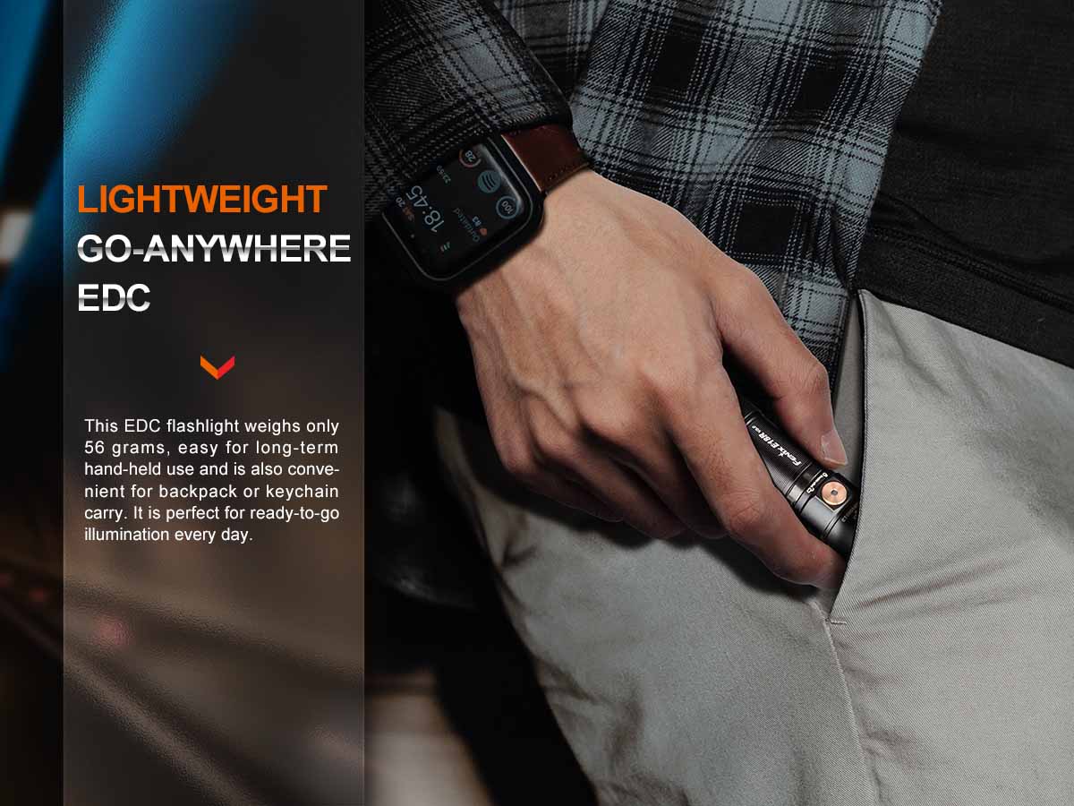 Fenix E18R V2.0 Rechargeable EDC Flashlight