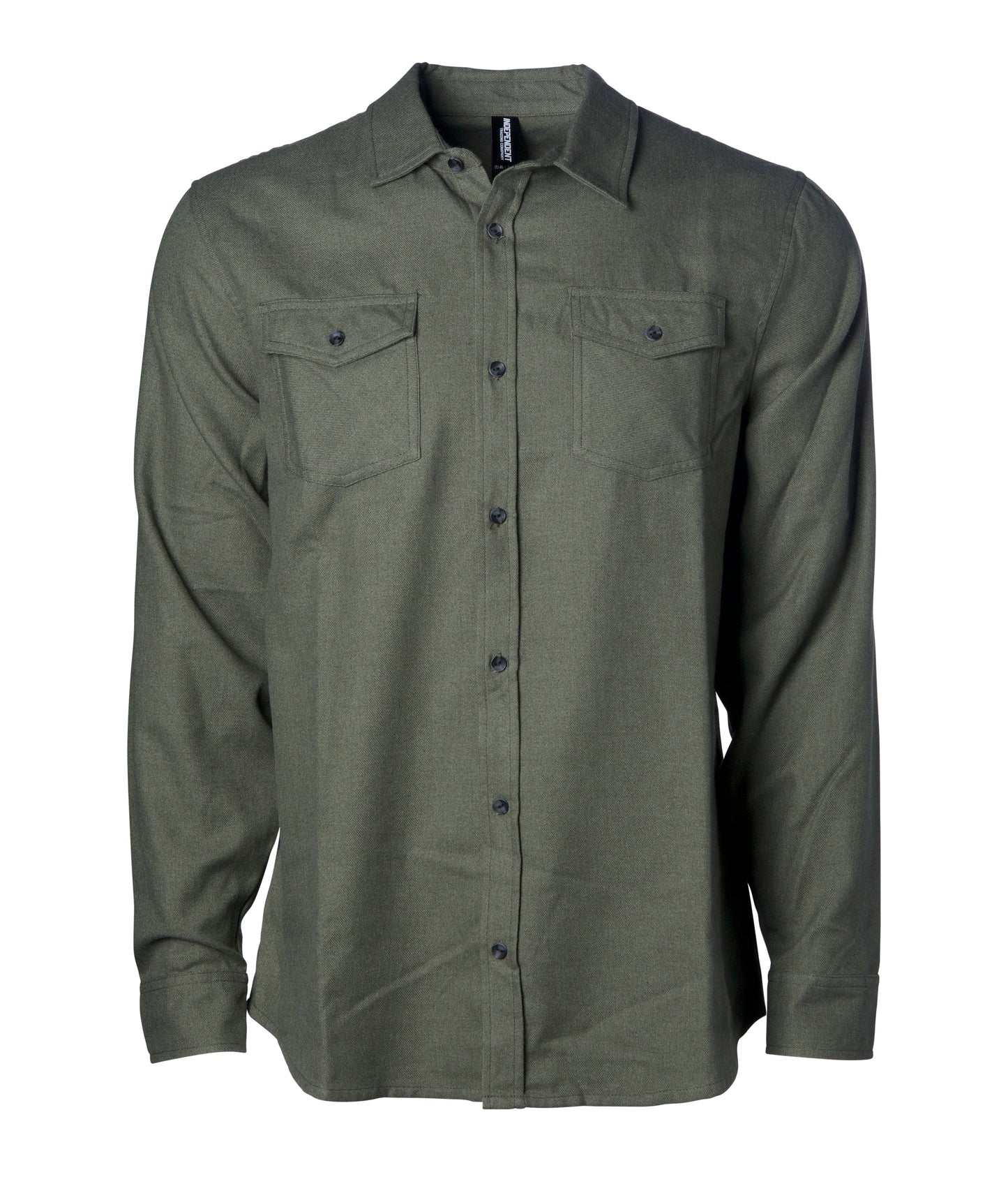 Independent Trading Company Men's Flannel Shirt — view 4
