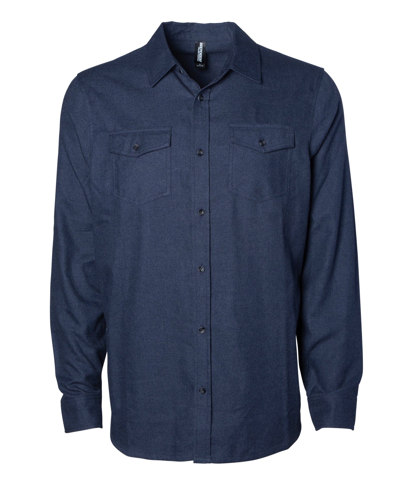 Independent Trading Company Men's Flannel Shirt — view 3