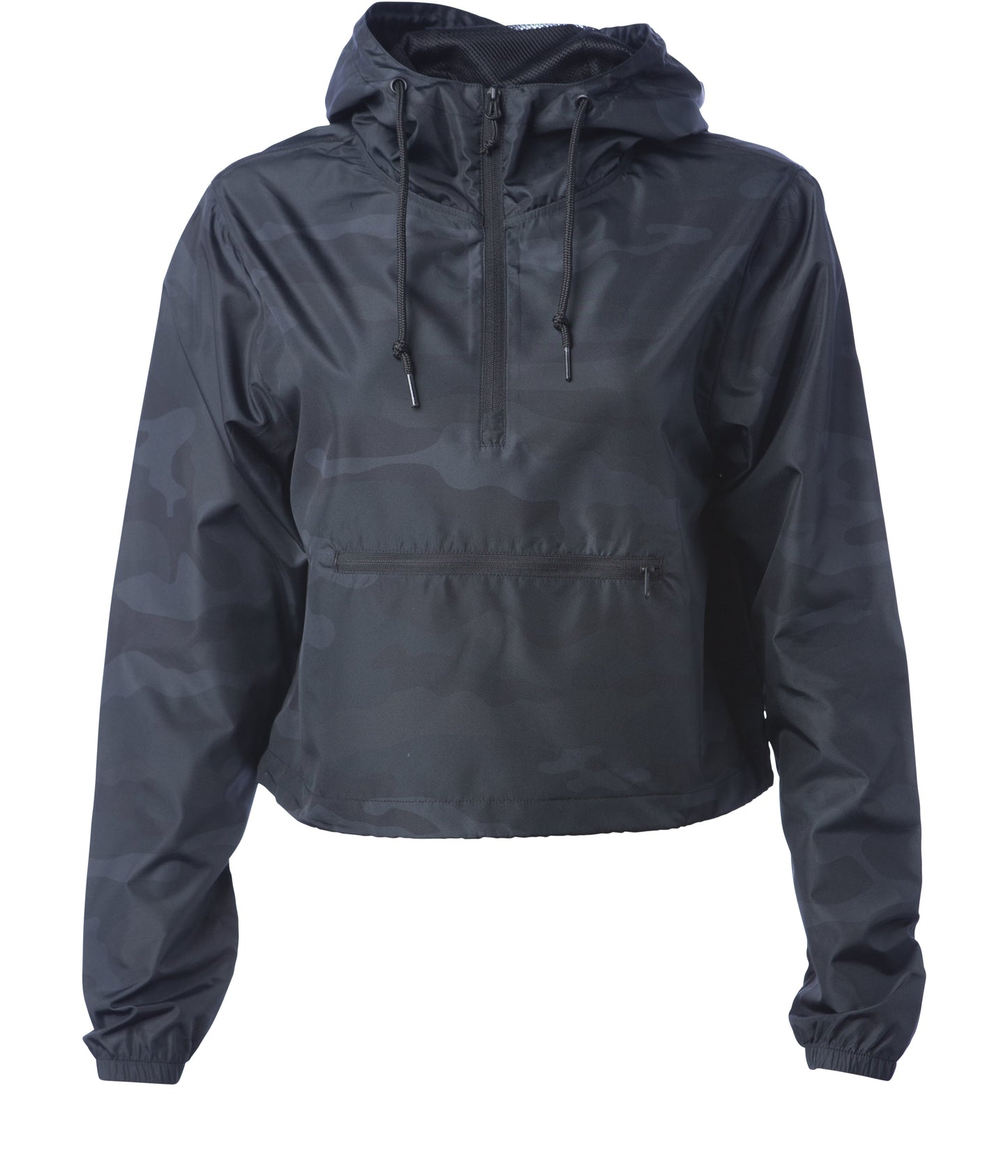 Independent Trading Company Women’s Lightweight Crop Windbreaker