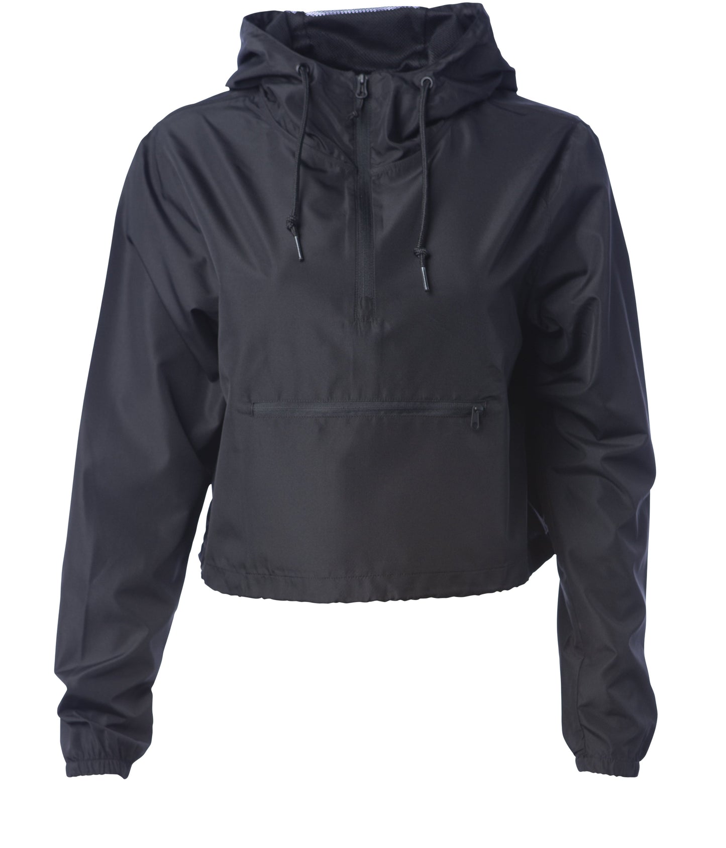Independent Trading Company Women’s Lightweight Crop Windbreaker — view 3