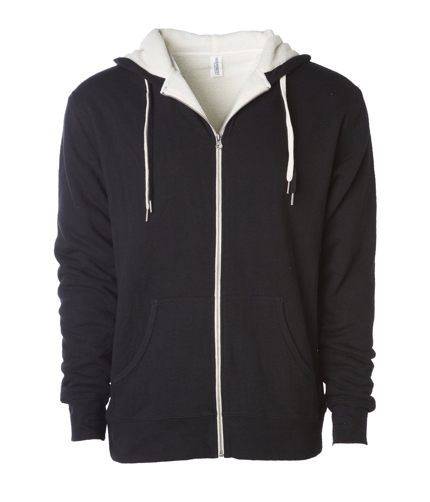 Unisex Heavyweight Sherpa Lined Zip Hood
